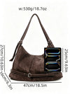 Minimalist Large Capacity PU Tote Bag for Women