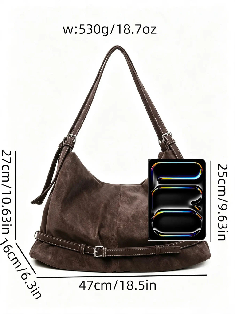 Minimalist Large Capacity PU Tote Bag for Women