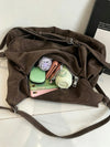 Minimalist Large Capacity PU Tote Bag for Women
