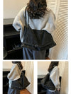 Minimalist Large Capacity PU Tote Bag for Women