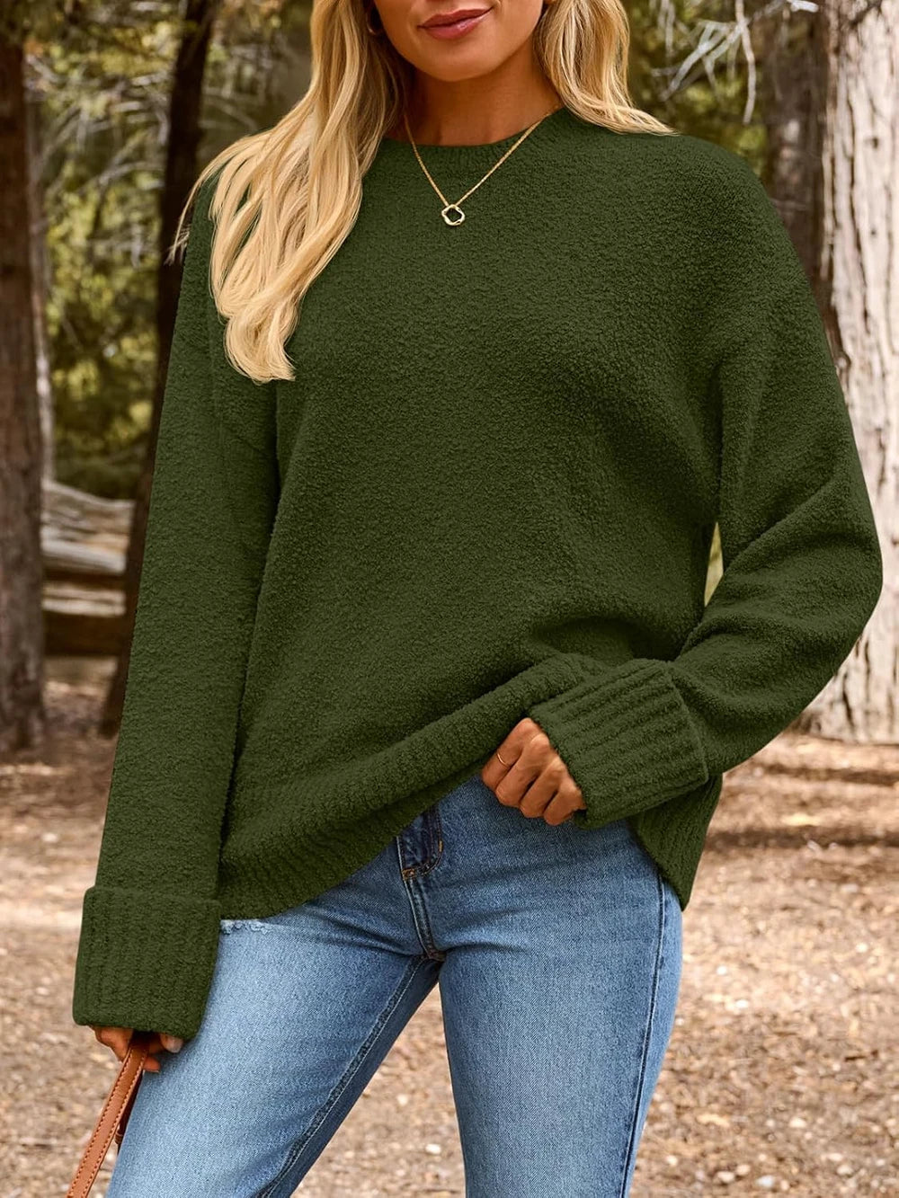 Lillusory Oversized Knit Sweater