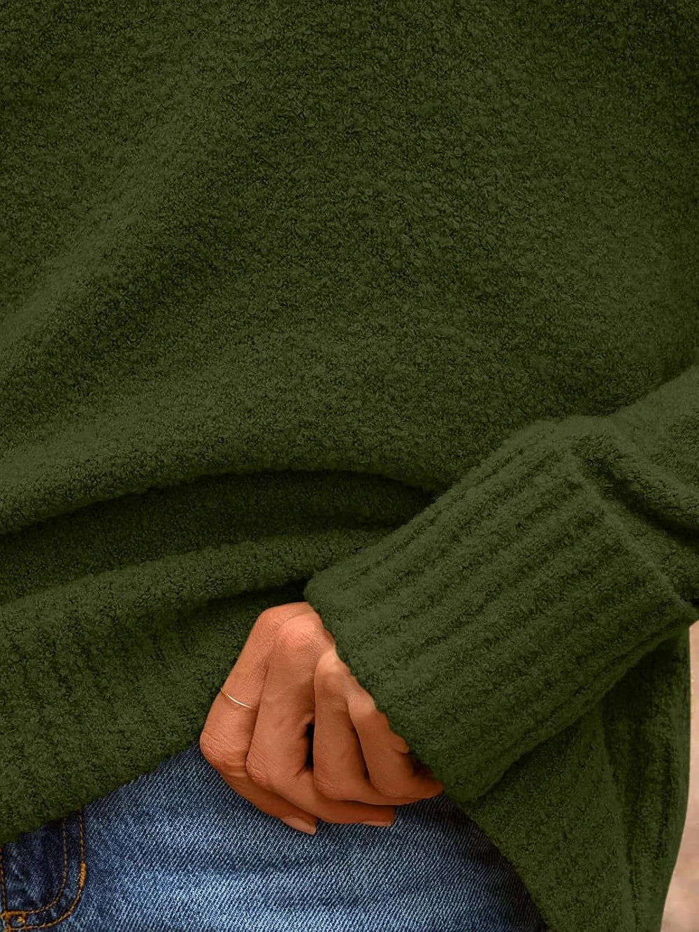 Lillusory Oversized Knit Sweater