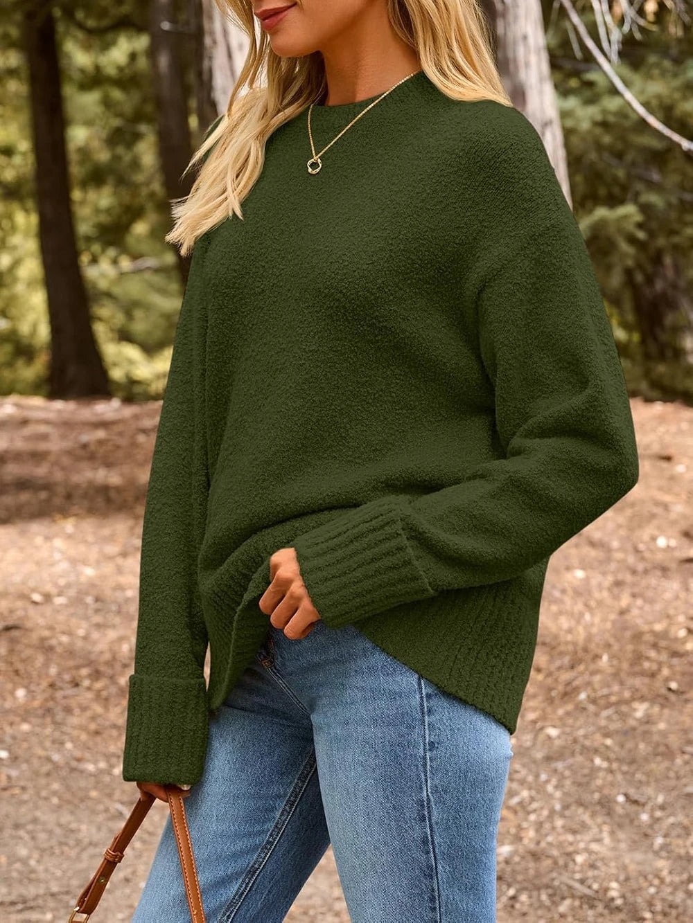 Lillusory Oversized Knit Sweater