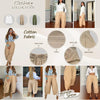 Cotton Basic Baggy Pants