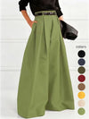 High Waist Wide Leg Trousers