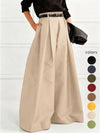 High Waist Wide Leg Trousers