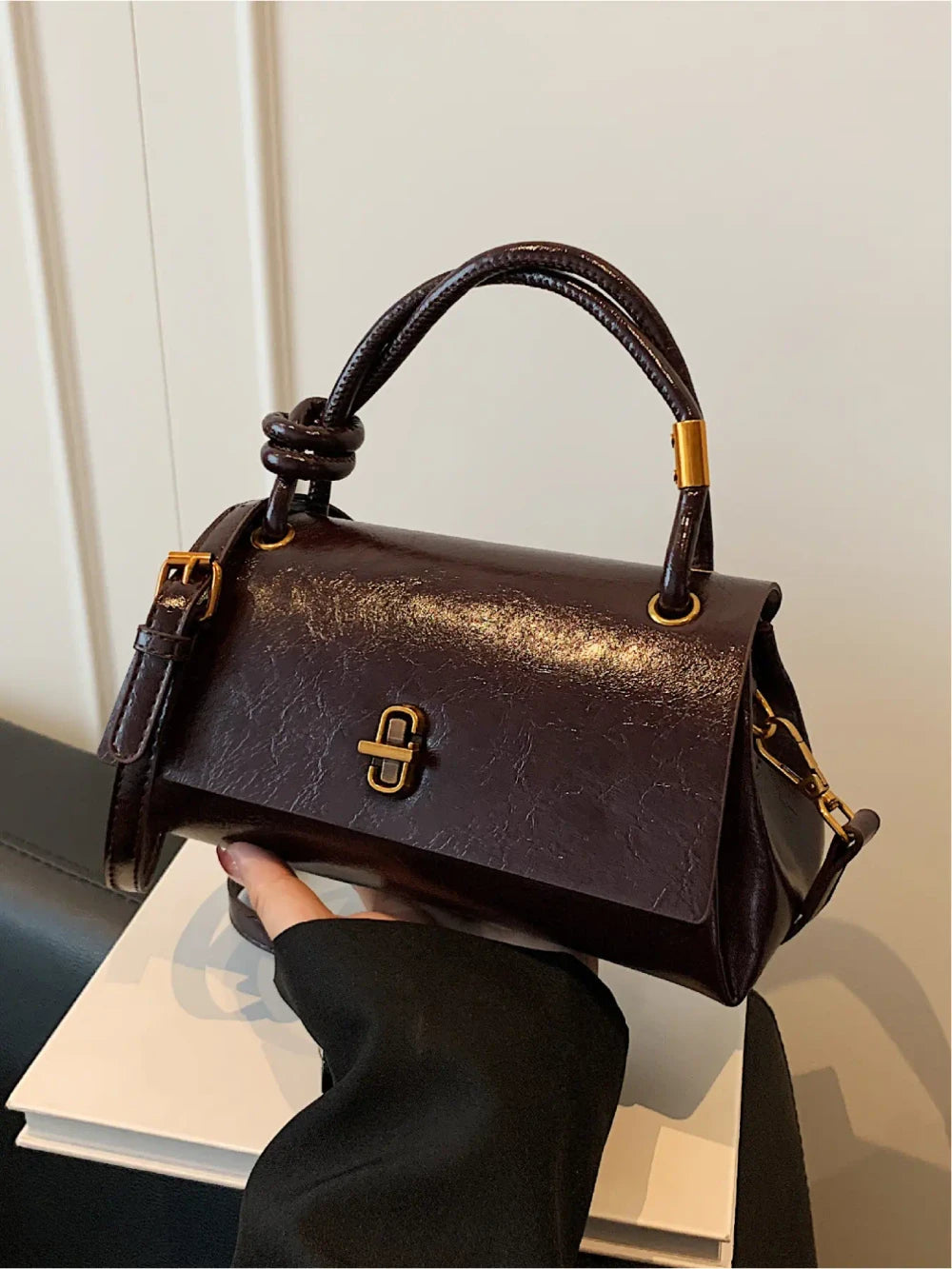 Small Satchel Crossbody Bag
