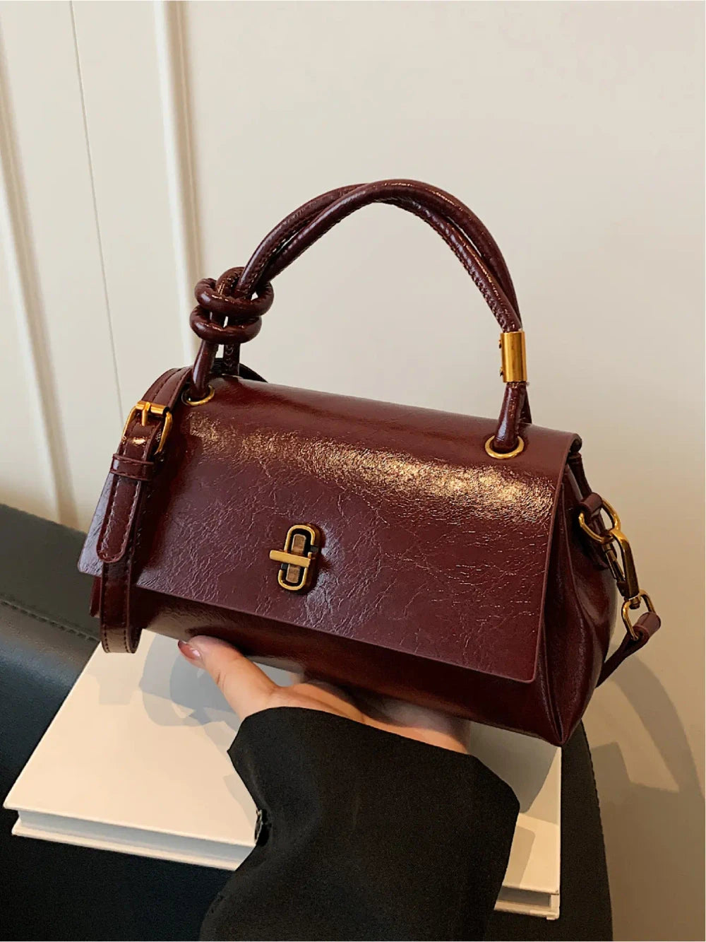 Small Satchel Crossbody Bag